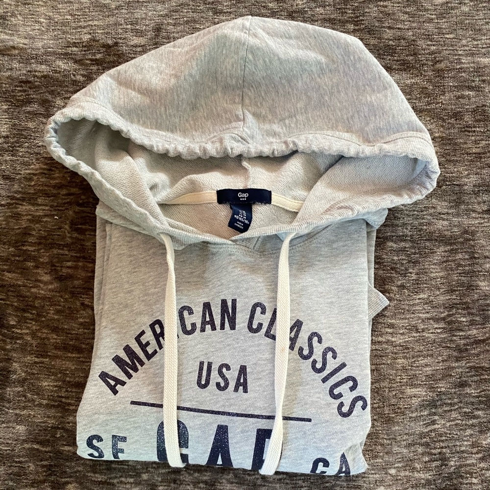 Gray hoodie